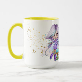 Taza Hada de esparkle personalizada