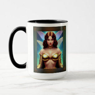 Taza Hada espacial de la Edad de Oro por Xzendor7