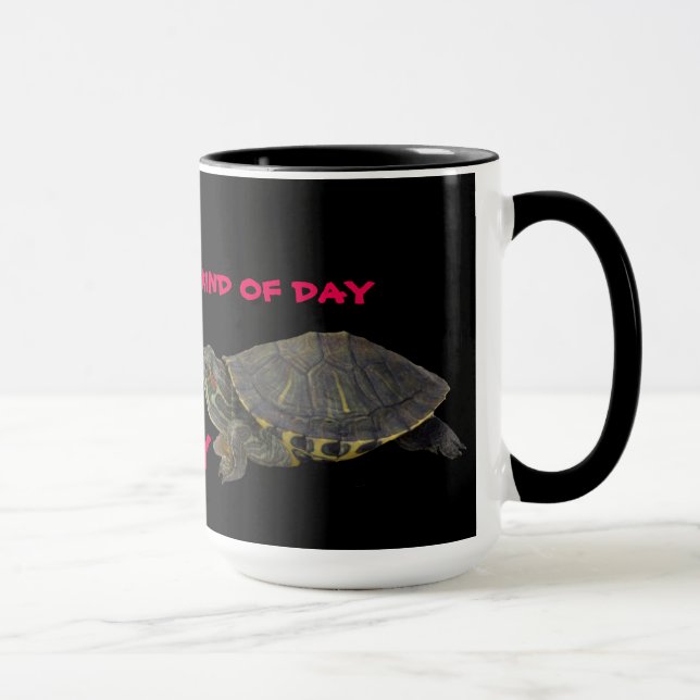 Taza Hágale una clase de la tortuga de día (Derecha)