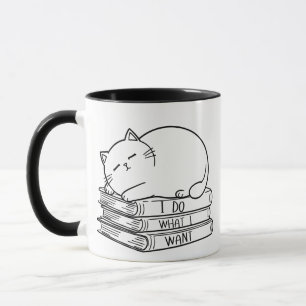 Taza Hago lo que quiero Diseño de cita divertida y auda