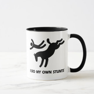 Taza Hago mi propio caballo de Stunts™: imagen chistosa