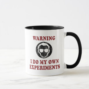 Taza Hago mis propios experimentos - Científico Guay Gr