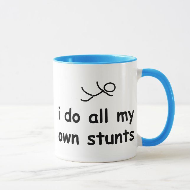 Taza Hago todos mis propios trucos (Derecha)