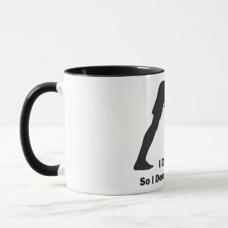 Taza Hago Yoga Para No Golpearte - Imagen Masculina