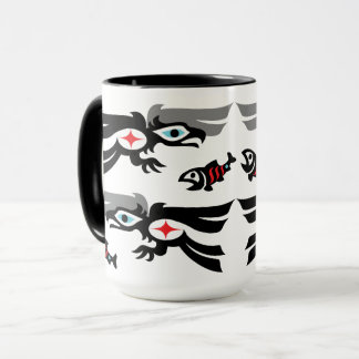 Taza Haida - banquete de Eagle del estilo del Tlingit