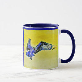 Taza Halcón azul