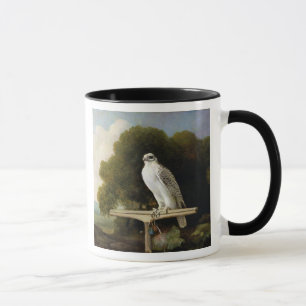 Taza Halcón de Groenlandia (halcón gris), 1780 (aceit