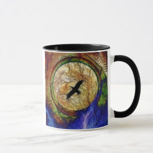 Taza Halcón del cuervo