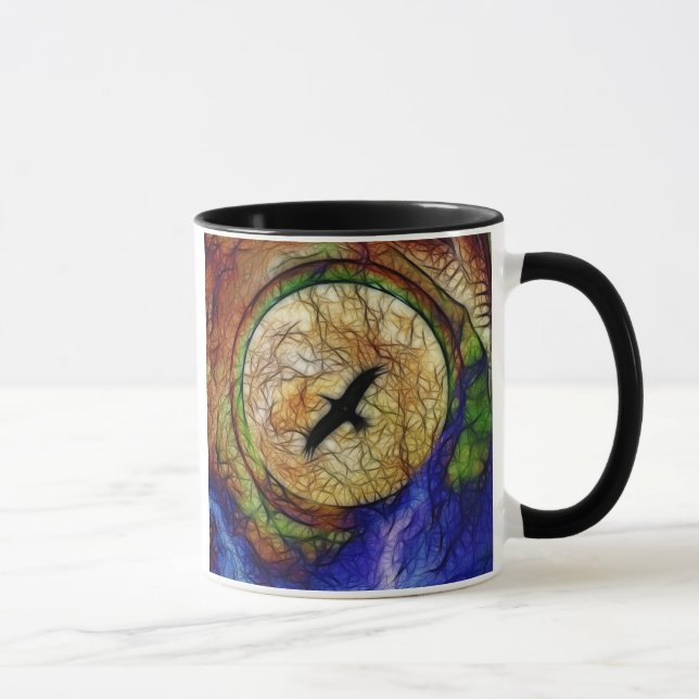 Taza Halcón del cuervo (Derecha)
