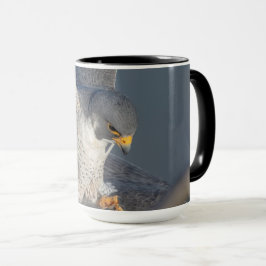 Taza Halcón Peregrino a lo largo del río Hudson