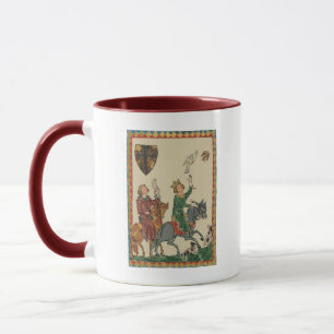 Taza Halconería, Códice Manesse del siglo XIV