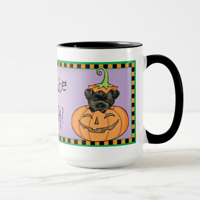 Taza Halloween Affenpinscher (Derecha)