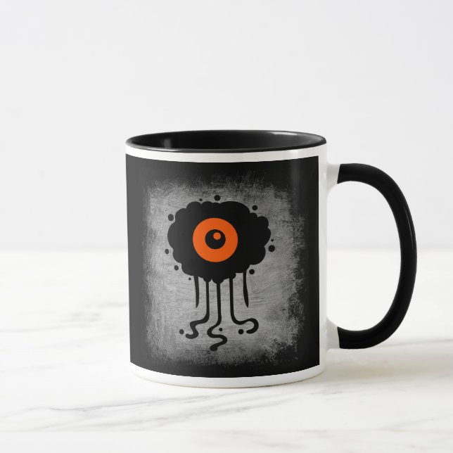 Taza Halloween Alien Cyclops Bebida Mug (Derecha)