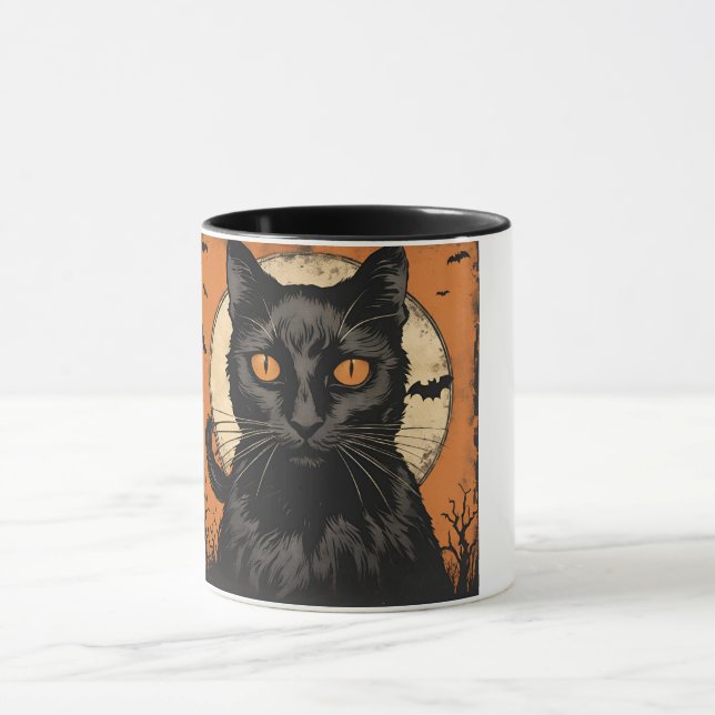 Taza Halloween Black Cat 2024 (Centro)