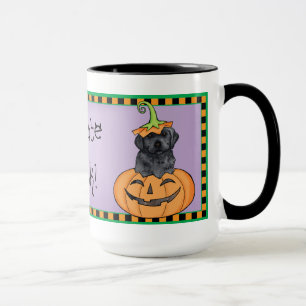 Taza Halloween Black Lab