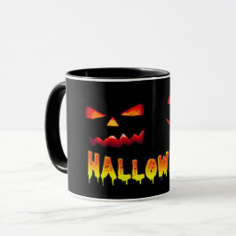 TAZA HALLOWEEN BOMBA REÍR EN LA OSCURIDAD