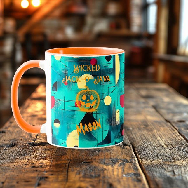 Taza Halloween - Calabaza malvada Jack-o'-Java (Subido por el creador)