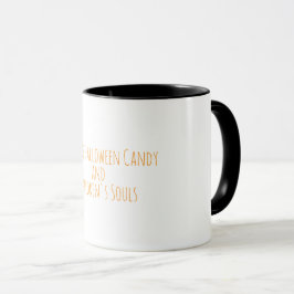 Taza Halloween Candy Coffee Mug