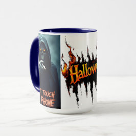 Taza Halloween Combo Mug! 👻 ☕ #HalloweenMug #CreepyCut