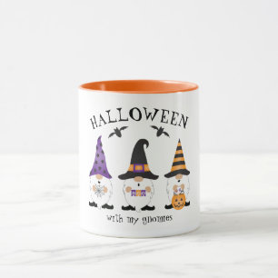 Taza Halloween con mi Naranja púrpura