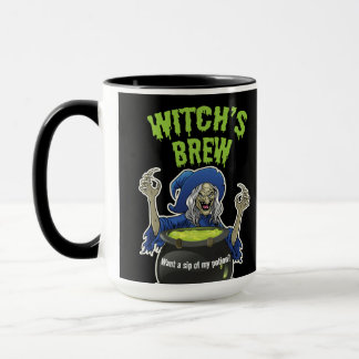 Taza Halloween de "Brujas"