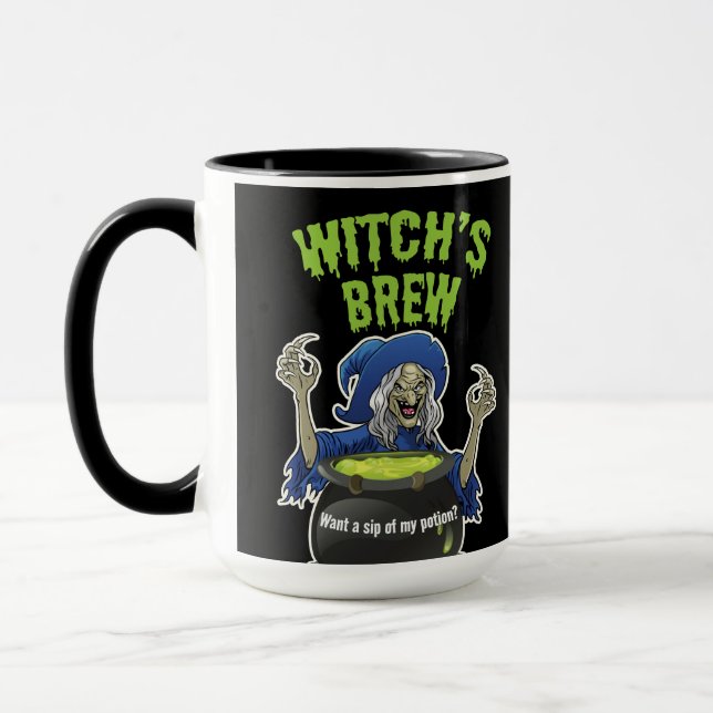 Taza Halloween de "Brujas" (Izquierda)