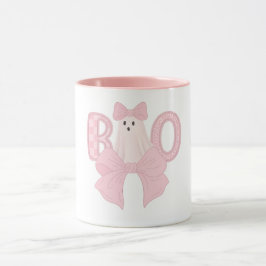 Taza Halloween de Chica de pequeño novio rosado