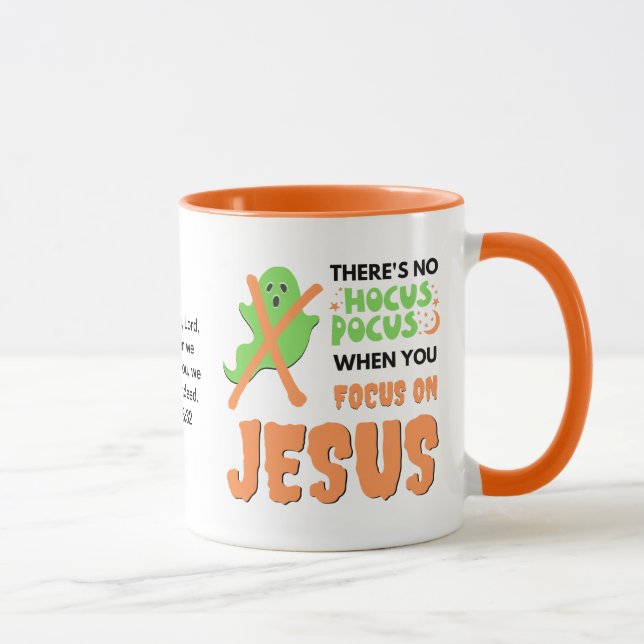 Taza Halloween de Christian NO HOCUS POCUS (Derecha)