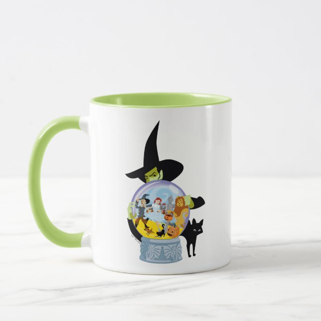Taza Halloween de la bruja malvada Crystal Ball (Izquierda)