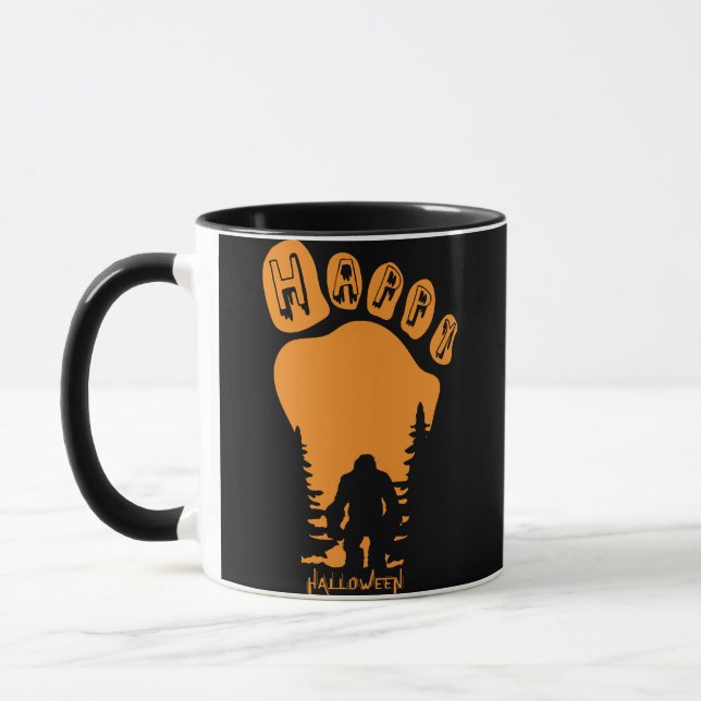 Taza Halloween del buen pie (Izquierda)