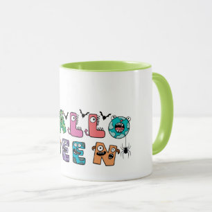 Taza Halloween divertida