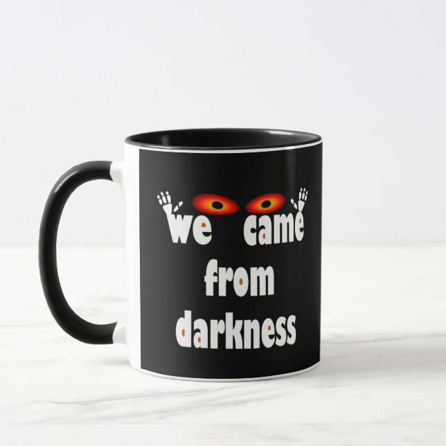 Taza Halloween divertido de temporada de fantasía (Izquierda)