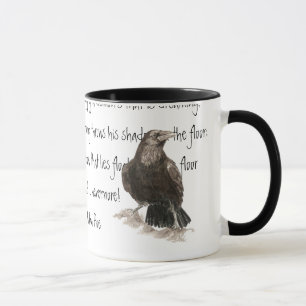 Taza Halloween, Edgar Allen Poe, Raven, Nevermore