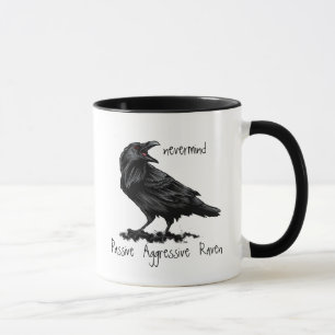 Taza Halloween, El Cuervo Edgar Allan Poe Humor