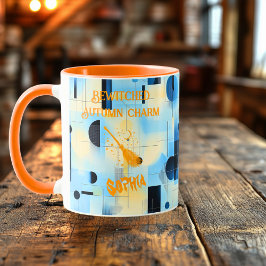 Taza Halloween - Encanto de otoño de broomstick cedido