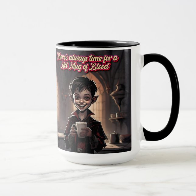 Taza ¡Halloween espeluznante! 🎃 (Derecha)