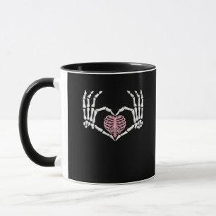 Taza Halloween Halloween Halloween Halloween Hand Heart
