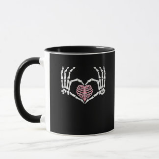 Taza Halloween Halloween Halloween Halloween Hand Heart