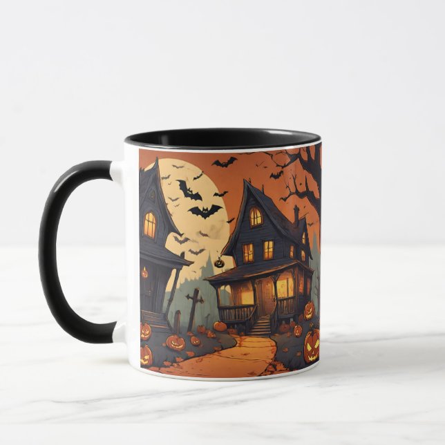 Taza Halloween Haunted House (Izquierda)