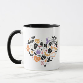 Taza Halloween Heart Mug