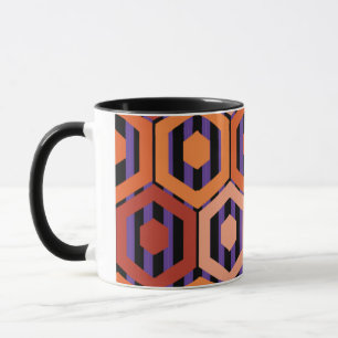 Taza Halloween Hexagons