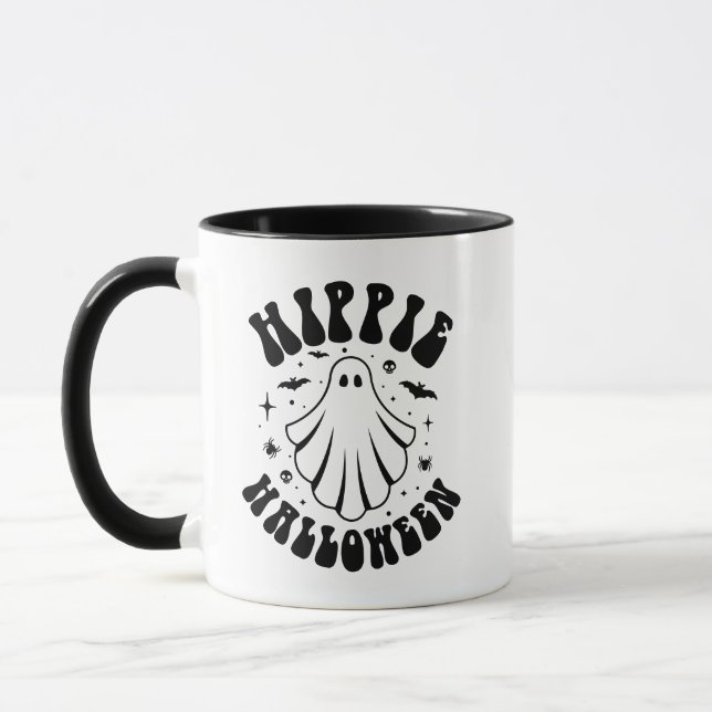 Taza Halloween hippie (Izquierda)