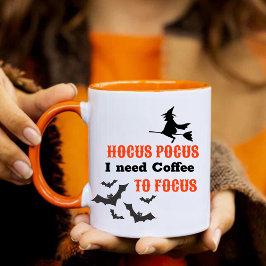 Taza Halloween Hocus Pocus Coffee Focus Funny