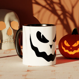 Taza Halloween Jack O Lantern Calabaza escalofriante ca