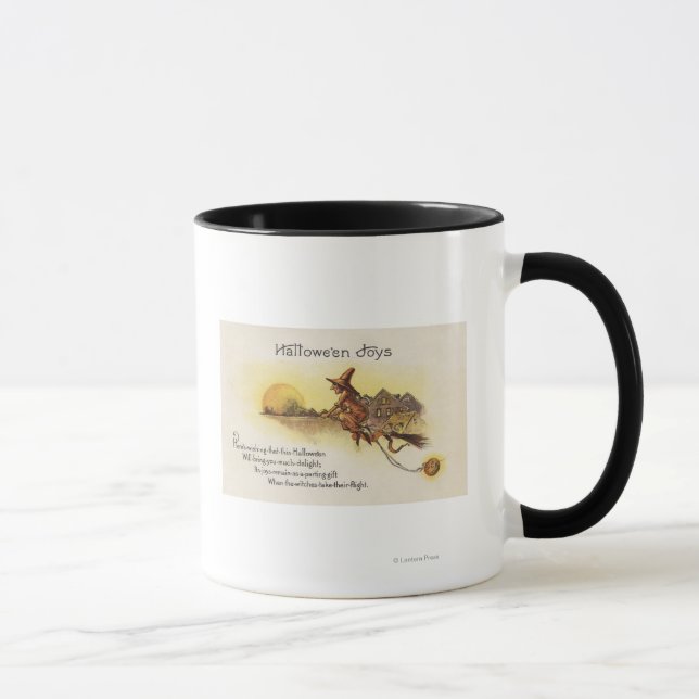 Taza Halloween JoysWitch en la habitación (Derecha)