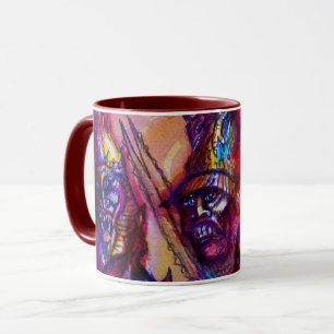 Taza HALLOWEEN MONSTERS / ORC WAR Rave Horror