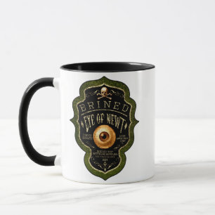 Taza Halloween Ojo Gótico De La Nueva Vendimia De Poció