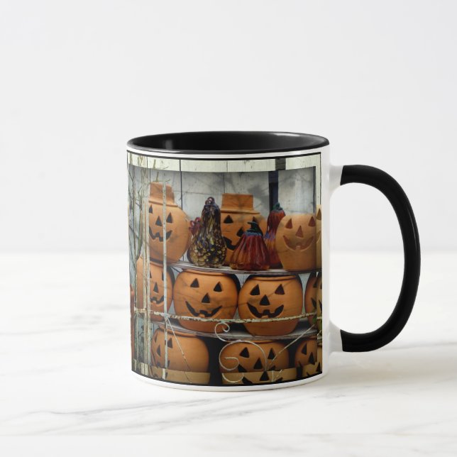 Taza Halloween/Otoño Bebida Mug - Calabazas (Derecha)