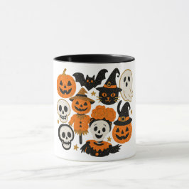 Taza Halloween Purpurinoso