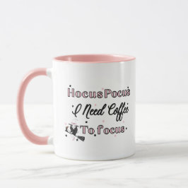 Taza Halloween rosa: Hocus Pocus Mug